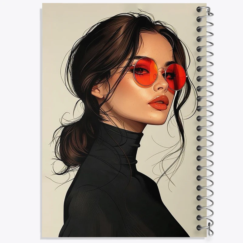 دفتر مشق 100 برگ خندالو طرح دخترانه کد F2951