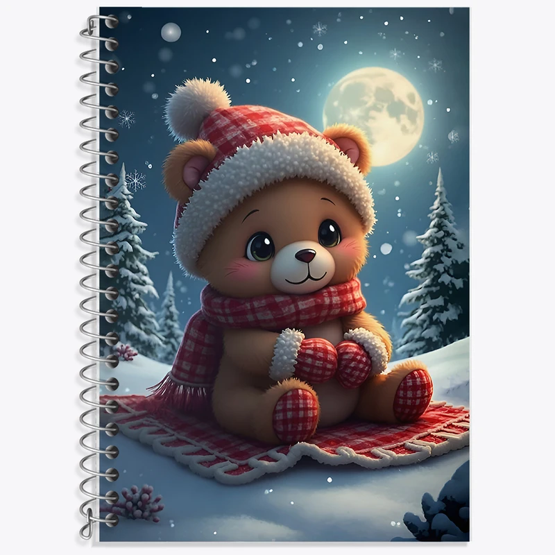 دفتر نت موسیقی 50 برگ خندالو طرح خرس بامزه کد F9887