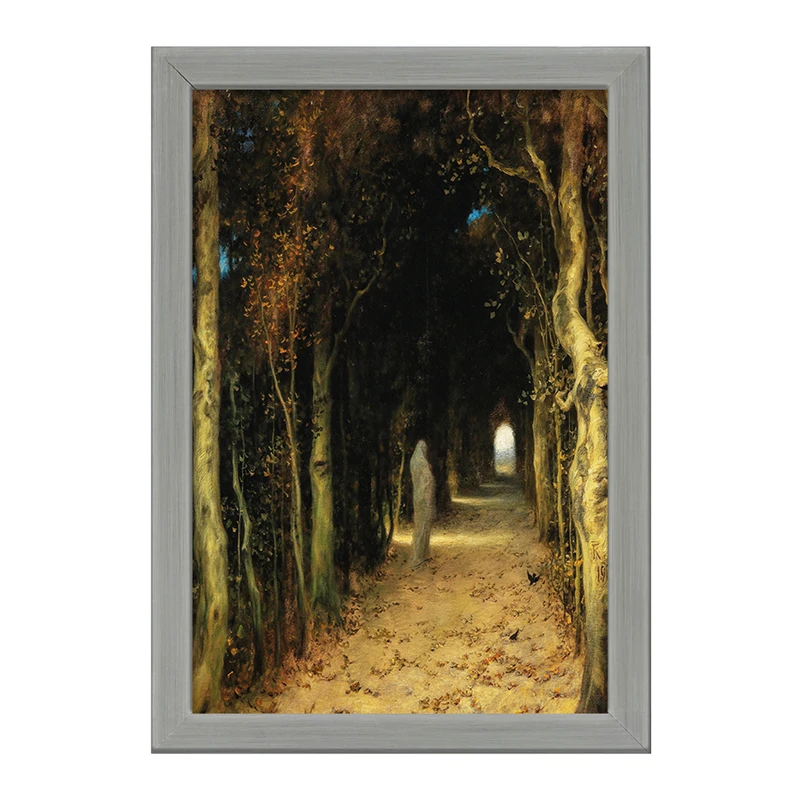 تابلو خندالو طرح نقاشی لیدی آبسنت اثر فردیناند کلر کد F12377