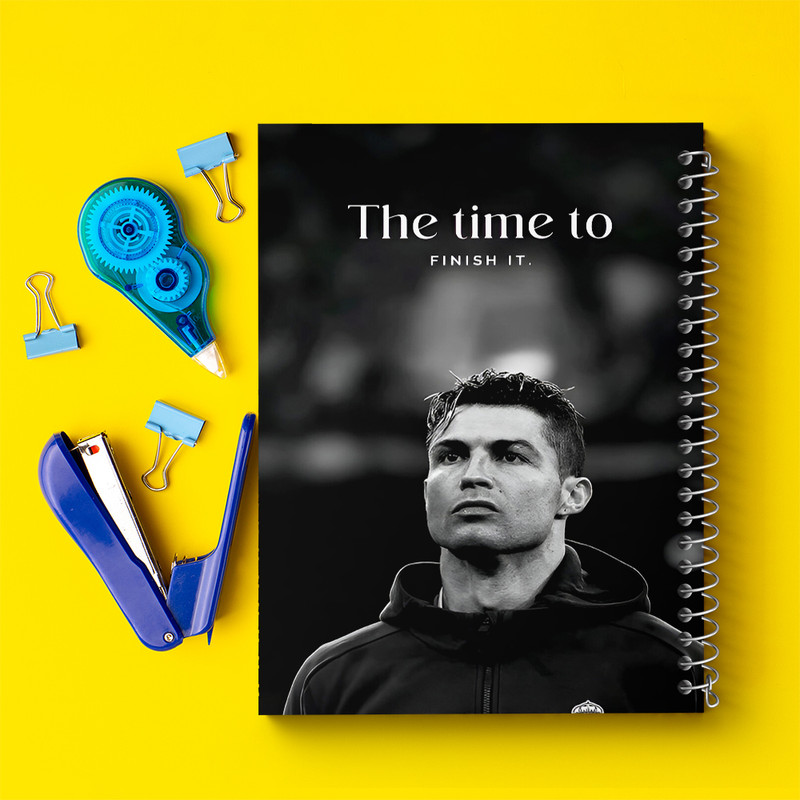 دفتر مشق 100 برگ خندالو طرح کریستیانو رونالدو کد F14255