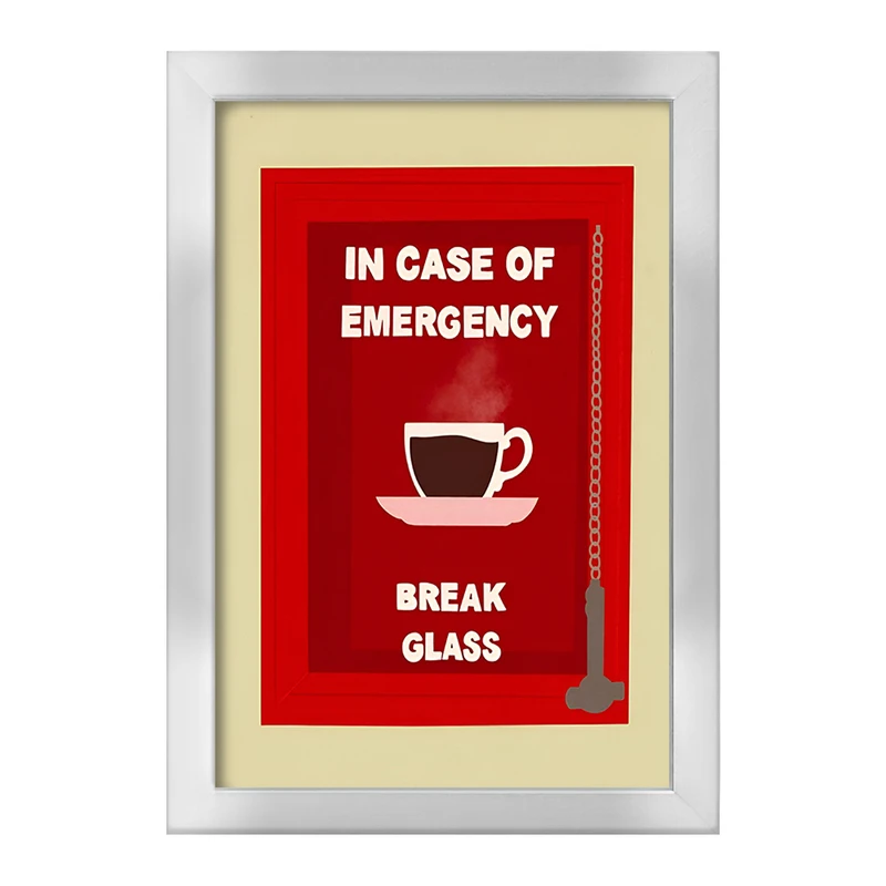 تابلو خندالو طرح قهوه (COFFEE) کد F14154