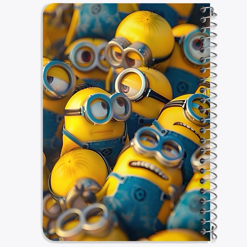 دفتر یادداشت 50 برگ خندالو طرح مینیون ها (Minions) کد N3140