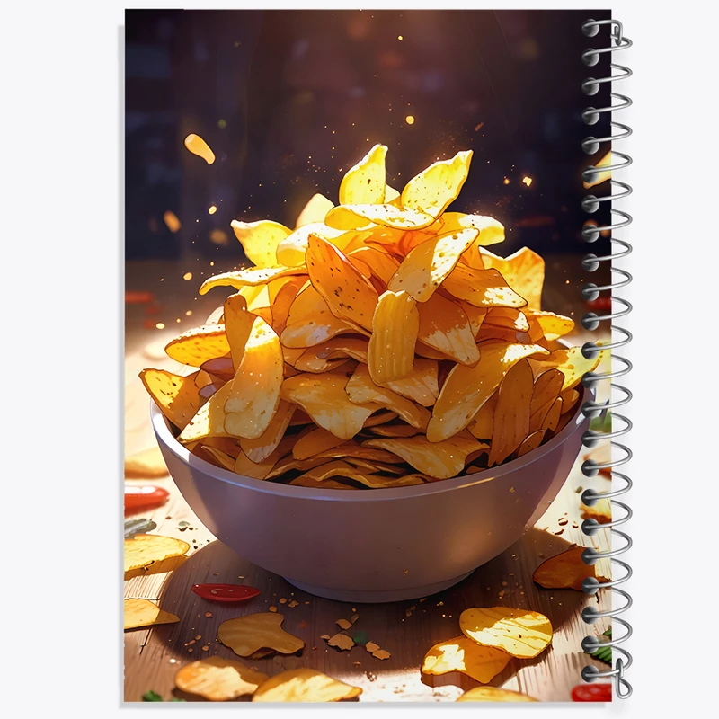 دفتر مشق 100 برگ خندالو طرح چیپس کد F10592