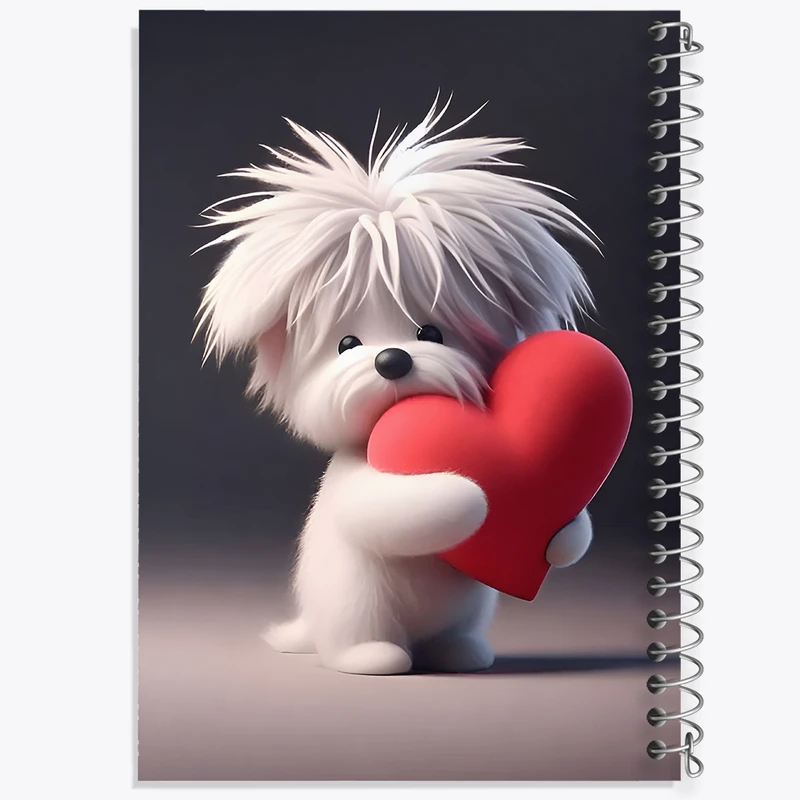 دفتر نقاشی 50 برگ خندالو طرح سگ بامزه کد F11583