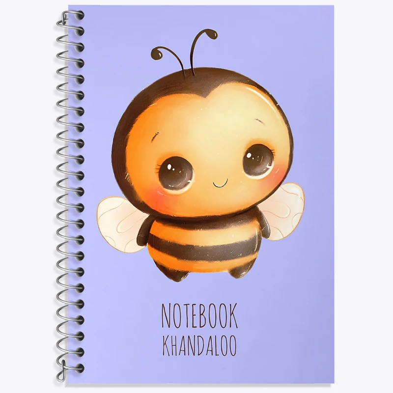 دفتر نت موسیقی 50 برگ خندالو طرح زنبور بامزه کد N7780