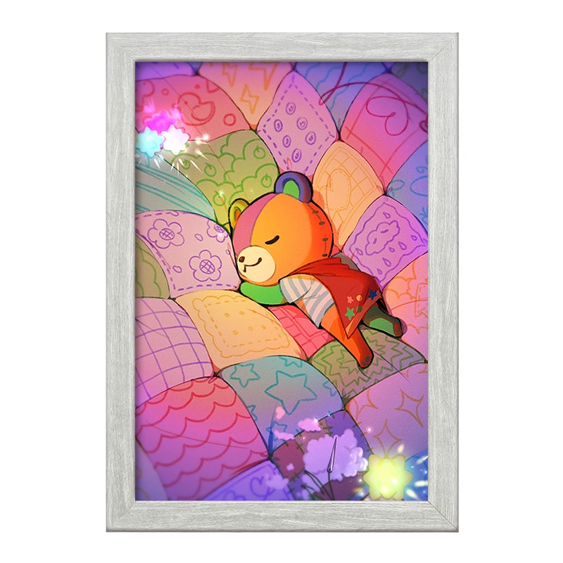 تابلو خندالو طرح بازی انیمال کراسینگ (Animal Crossing) کد 32643