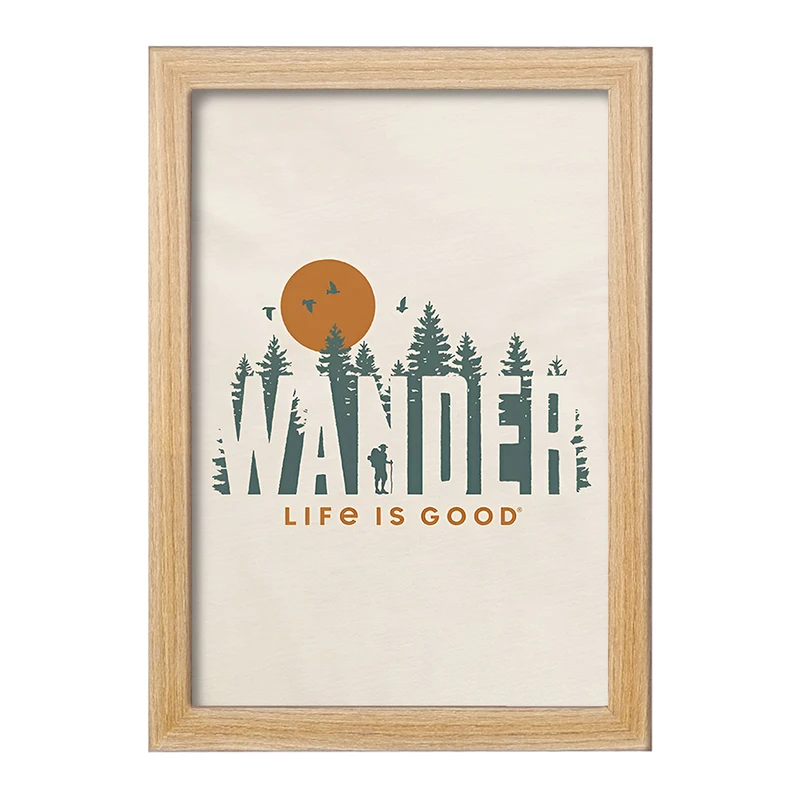 تابلو خندالو طرح Wander Life Is Good کد F14252