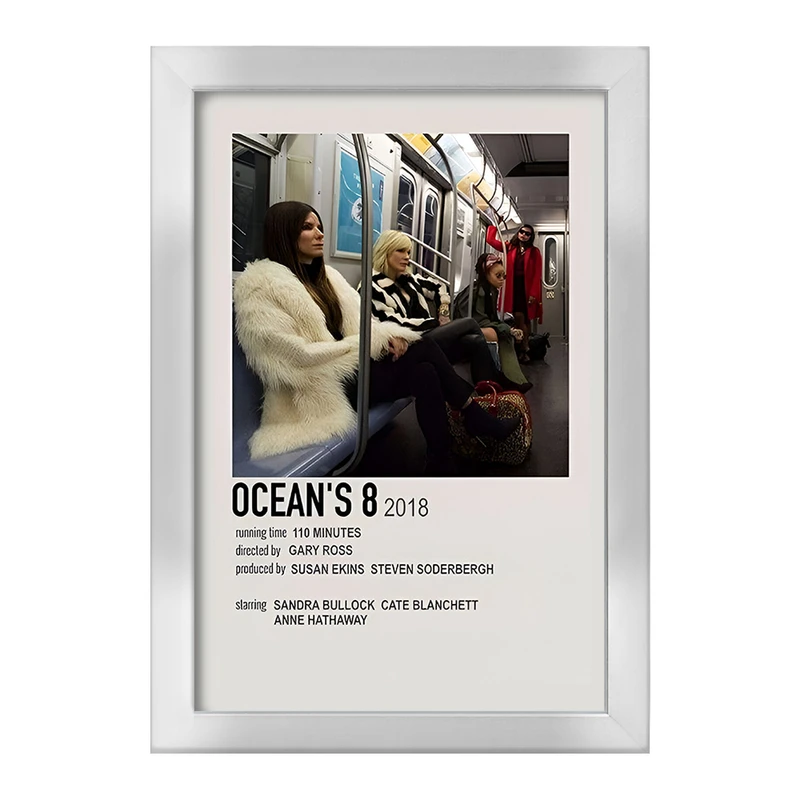 تابلو خندالو طرح هشت یار اوشن (Ocean's 8) کد F13073
