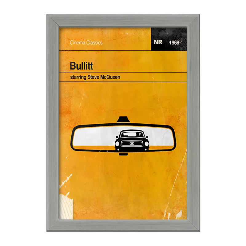 تابلو خندالو طرح بولیت (Bullitt) کد F14151