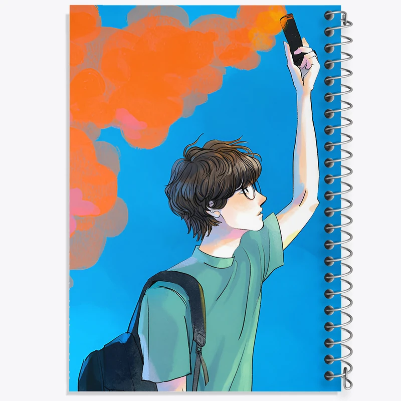 دفتر مشق 50 برگ خندالو طرح پسرانه کد F9338