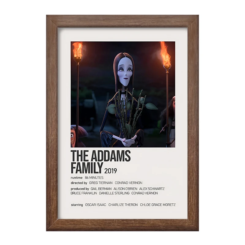 تابلو خندالو طرح خانواده آدامز (The Addams Family) کد F13412