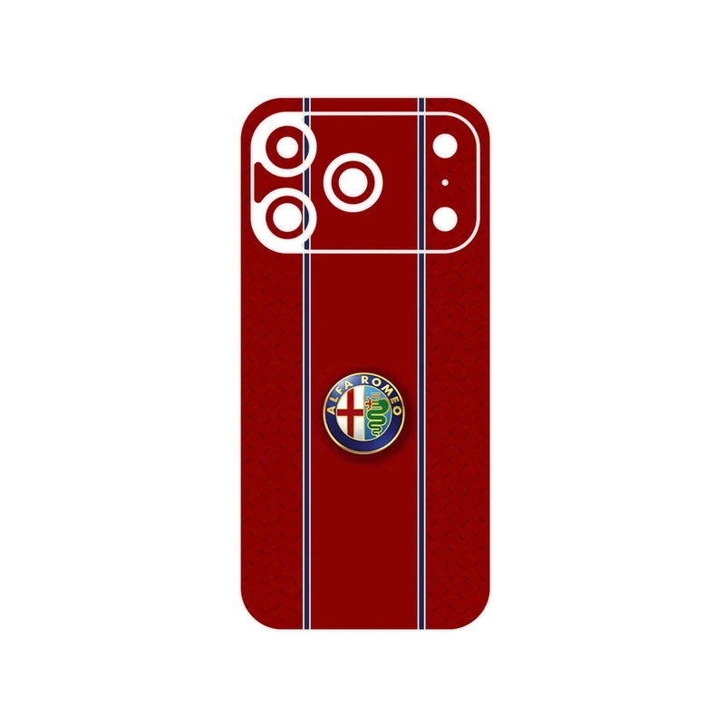 برچسب پوششی ماهوت مدل Alfa Romeo مناسب برای گوشی موبایل اپل iPhone 17 Pro