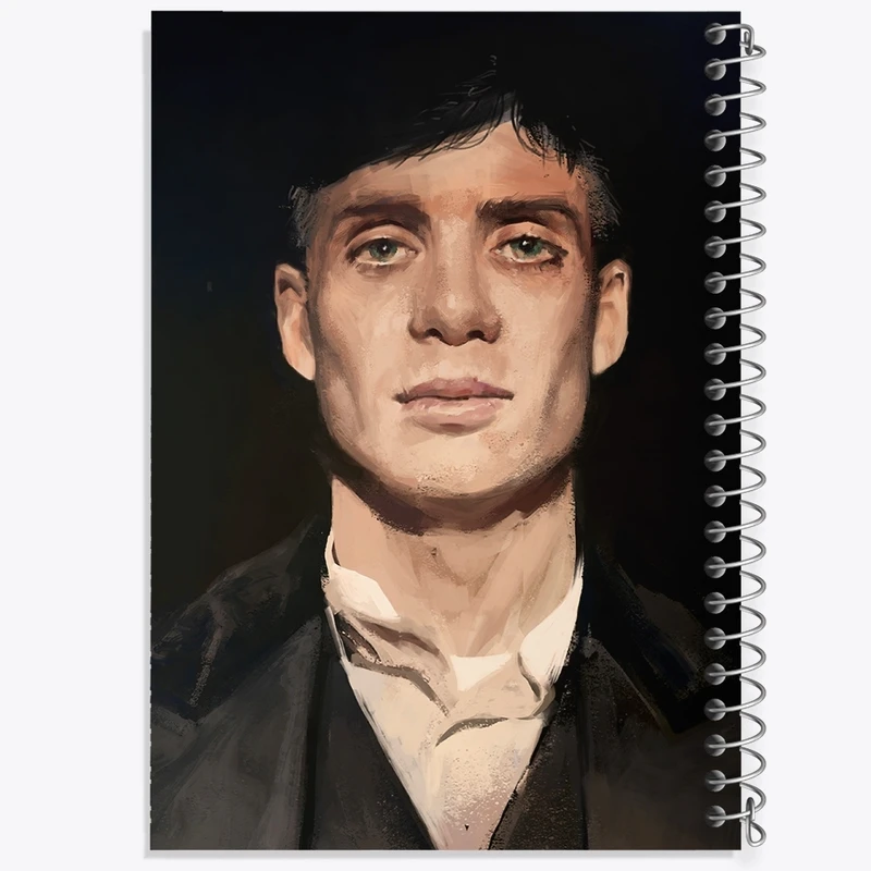 دفتر طراحی 50 برگ خندالو طرح پیکی بلایندرز (Peaky Blinders) کد F878