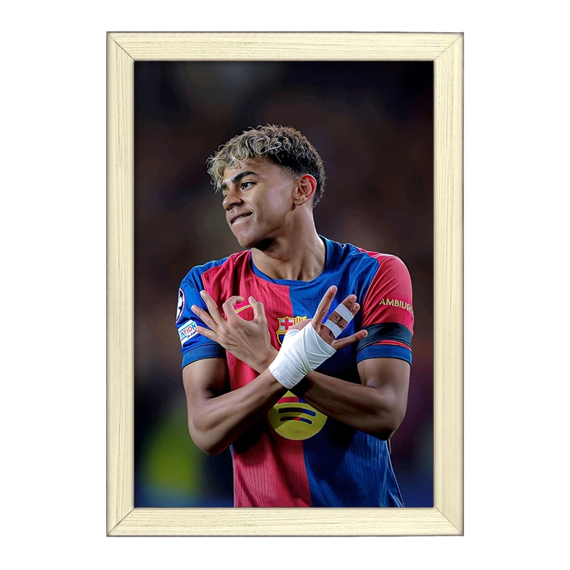 تابلو خندالو طرح لامین یامال (Lamine Yamal) کد F14300