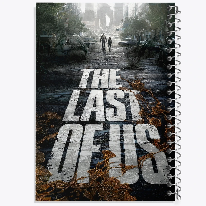 دفتر طراحی 50 برگ خندالو طرح (The Last Of Us) آخرین بازمانده از ما کد N9308