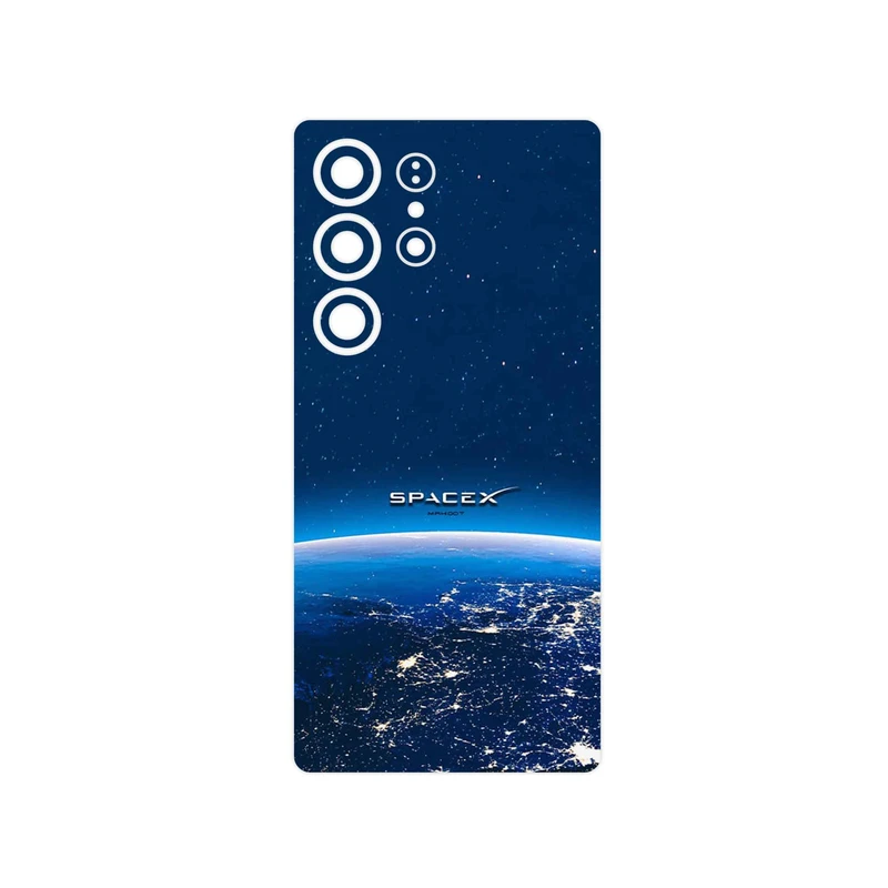 برچسب پوششی ماهوت مدل Space X مناسب برای گوشی موبایل سامسونگ Galaxy S25 Ultra