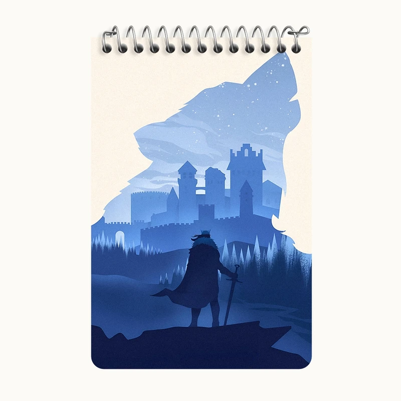 دفتر یادداشت 50 برگ خندالو طرح گیم اف ترونز (Game of Thrones) کد F11127