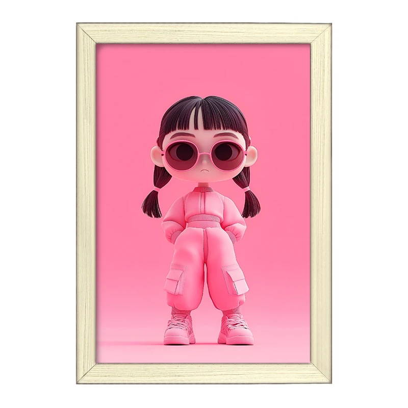 تابلو خندالو طرح دخترانه کد F4038