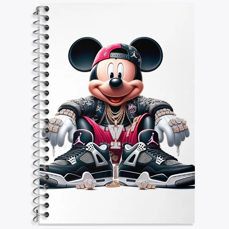 دفتر نت موسیقی 50 برگ خندالو طرح میکی موس کد F4405