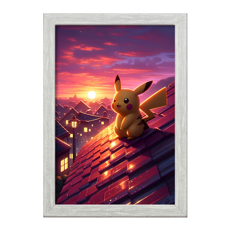 تابلو خندالو طرح پوکمون (pokemon) کد F9037