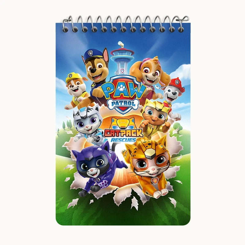 دفتر یادداشت 50 برگ خندالو طرح سگ های نگهبان کد F11018