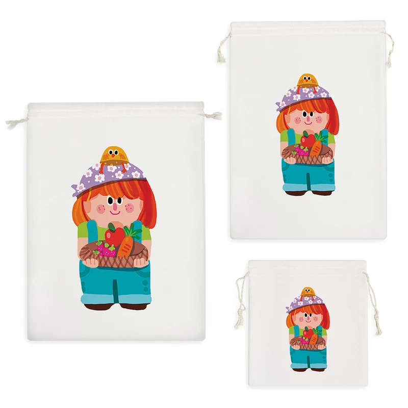 نظم دهنده خندالو مدل دختر باغبان کد H1763 مجموعه 3 عددی