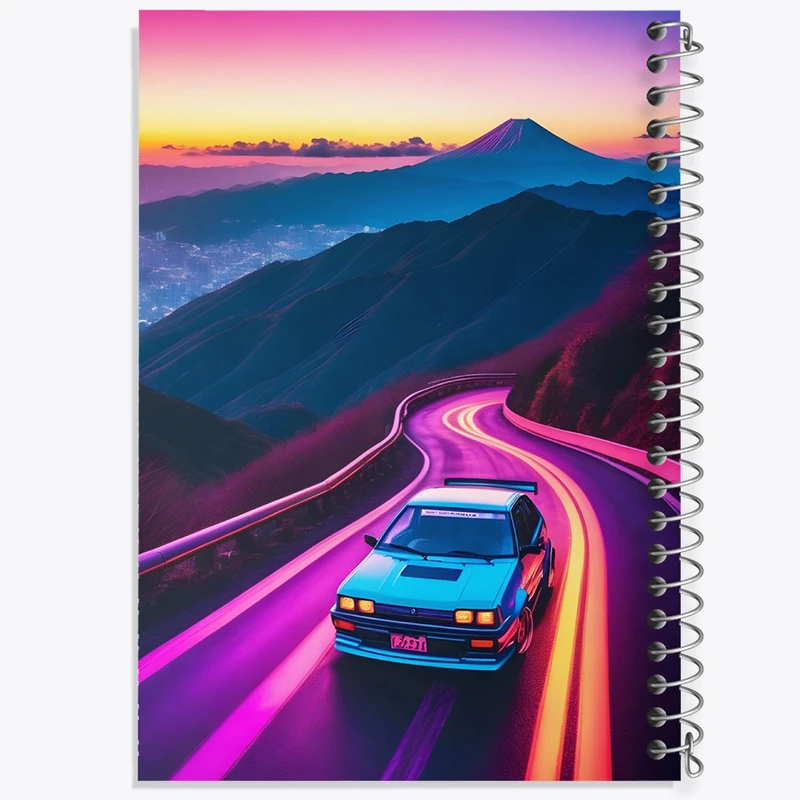 دفتر مشق 100 برگ خندالو طرح ماشین اسپرت کد F8907