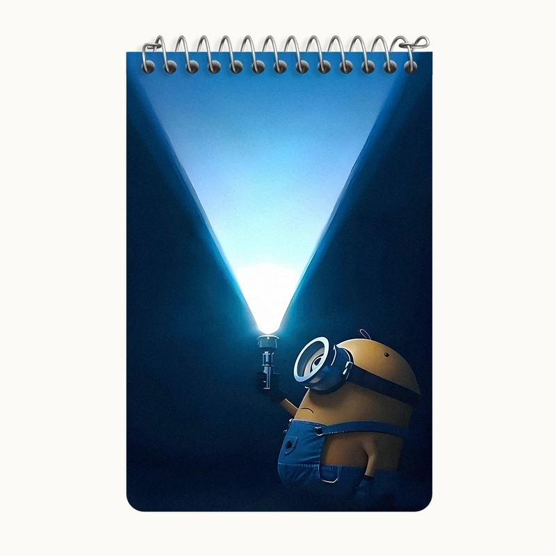 دفتر یادداشت 50 برگ خندالو طرح مینیون ها (Minions) کد F10634