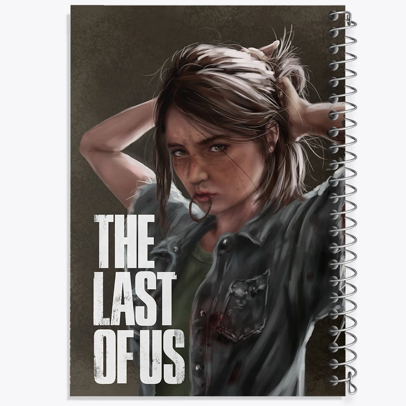دفتر ژورنال نویسی 50 برگ خندالو مدل نقطه ای طرح (The Last Of Us) آخرین بازمانده از ما کد N9296