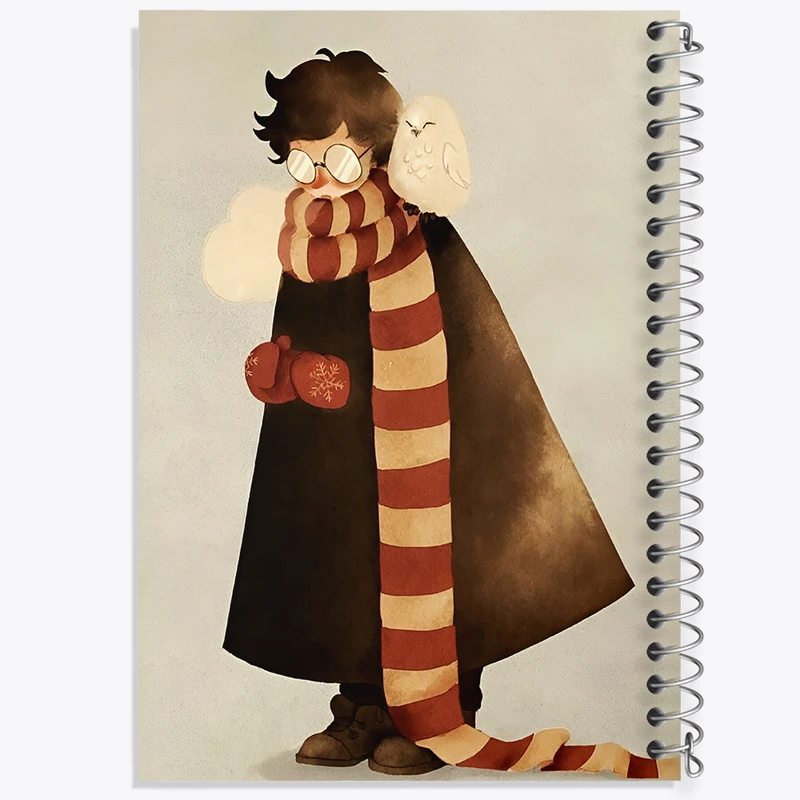 دفتر نقاشی 50 برگ خندالو طرح هری پاتر (Harry Potter) کد F8653