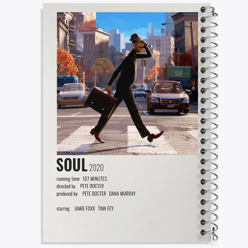 دفتر مشق 100 برگ خندالو طرح روح (Soul) کد F13411