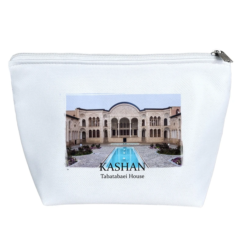 کیف لوازم آرایش دخترانه خندالو مدل خانه طباطبایی ها کاشان کد H2735