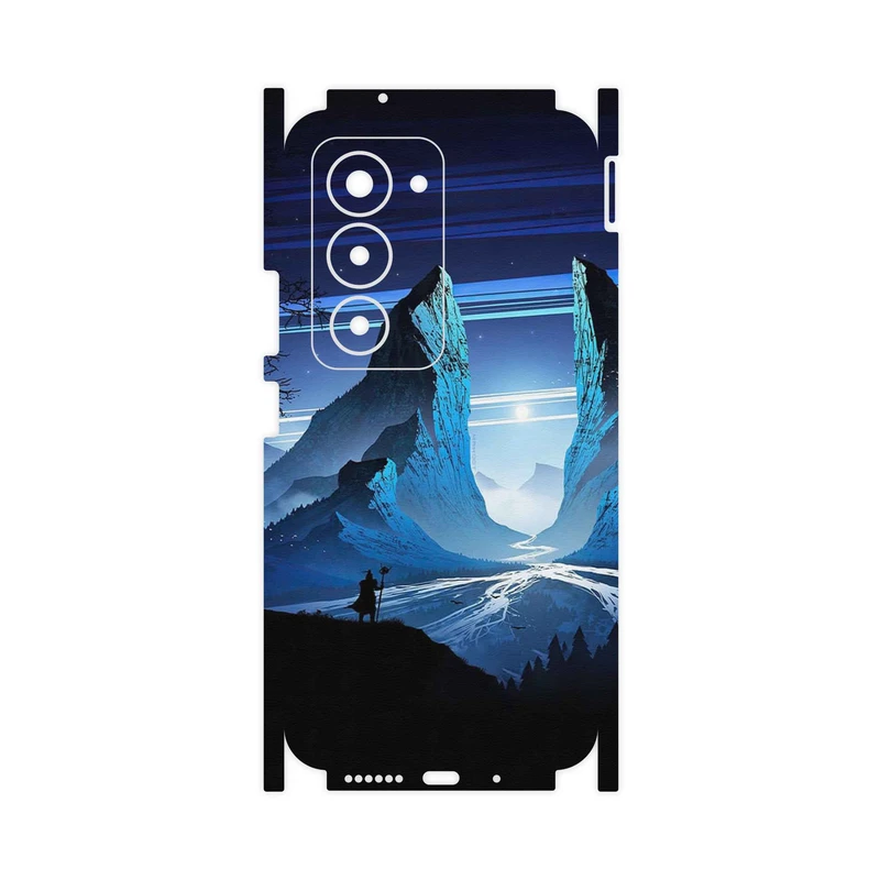 برچسب پوششی ماهوت مدل Blue Mountains Digital Art-FullSkin مناسب برای گوشی موبایل شیائومی Redmi 15 4G