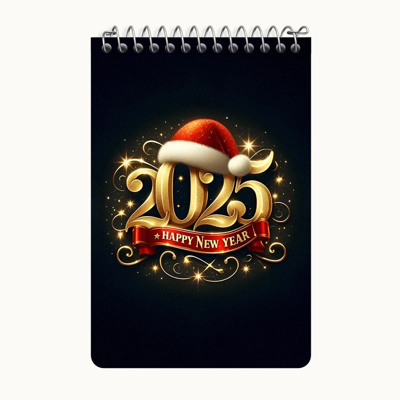 دفتر یادداشت 50 برگ خندالو طرح سال 2025 کد F11826