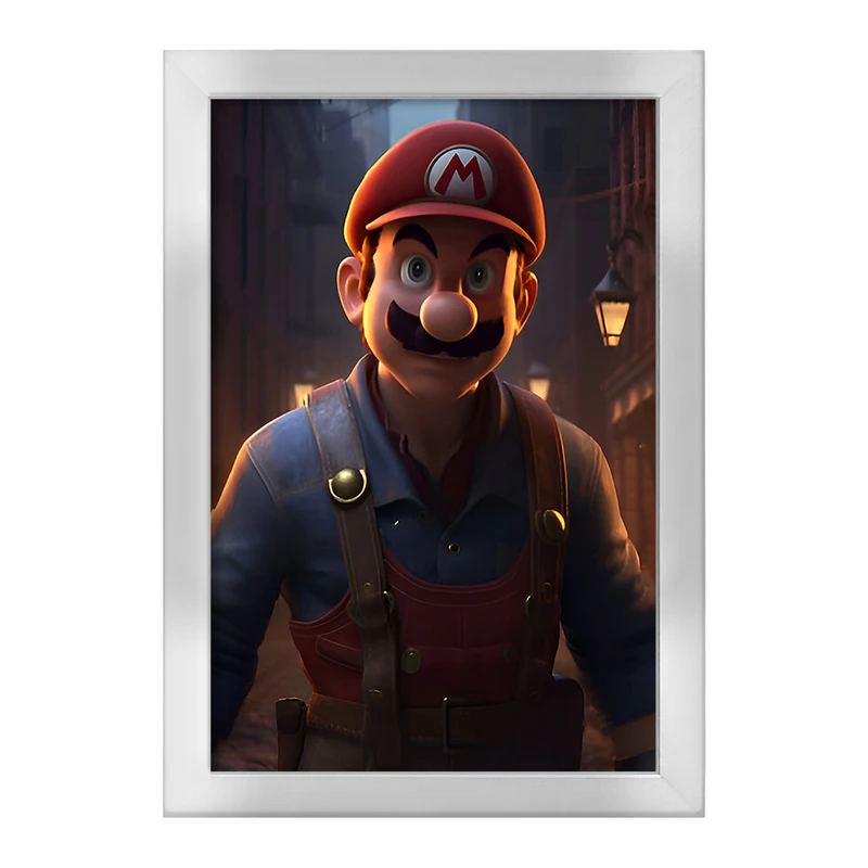 تابلو خندالو طرح سوپر ماریو (Super Mario) کد F8997