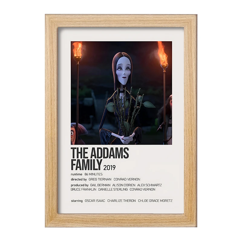 تابلو خندالو طرح خانواده آدامز (The Addams Family) کد F13412