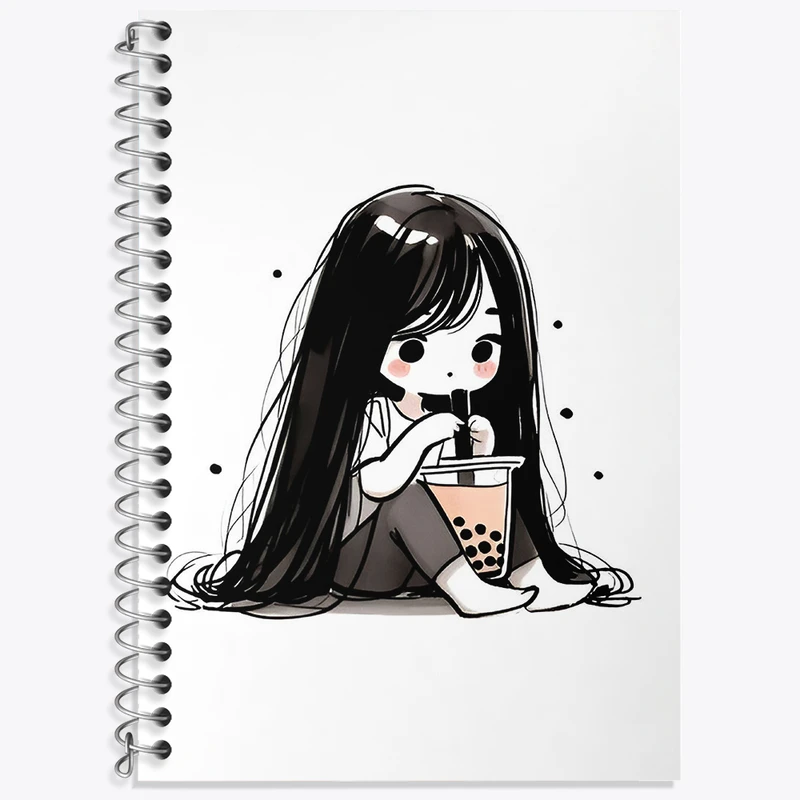 دفتر نت موسیقی 50 برگ خندالو طرح دخترانه کد F4193