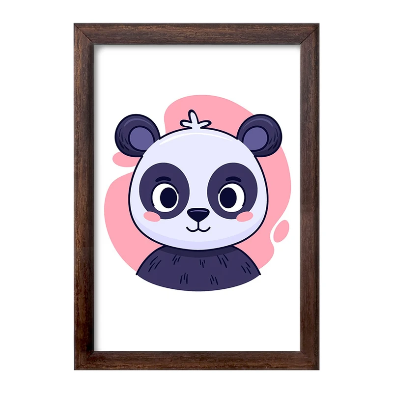 تابلو خندالو طرح پاندا حیوانات بامزه کد 37134