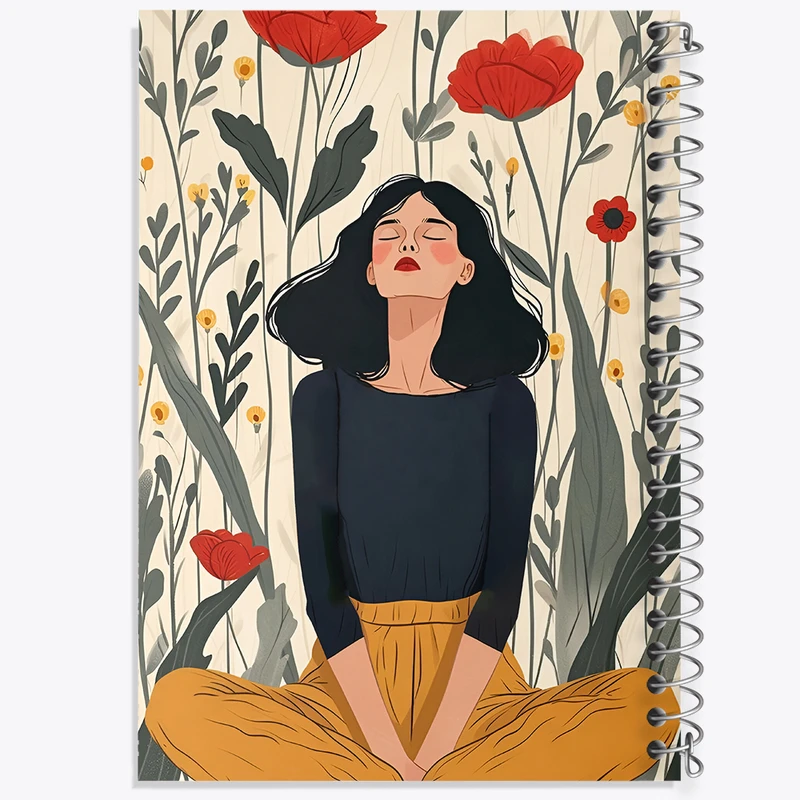 دفتر نقاشی 50 برگ خندالو طرح دخترانه کد F4479