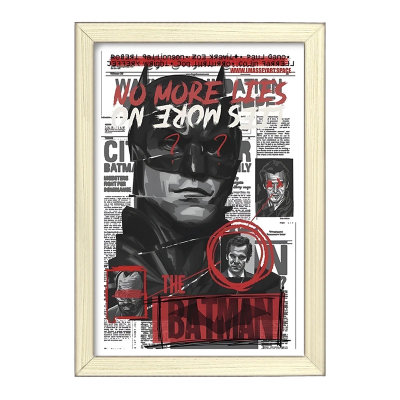 تابلو خندالو طرح بتمن (Batman) کد F13501