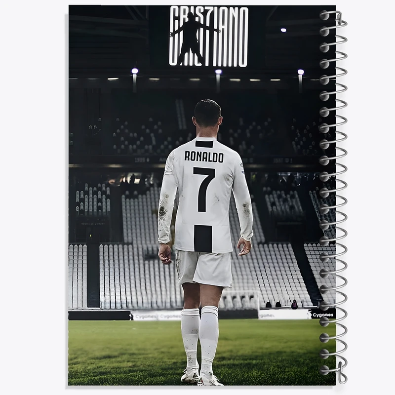 دفتر طراحی 50 برگ خندالو طرح کریستیانو رونالدو کد F9191