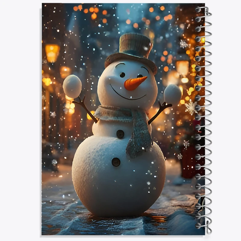 دفتر لیست خرید 50 برگ خندالو طرح آدم برفی کد F9616