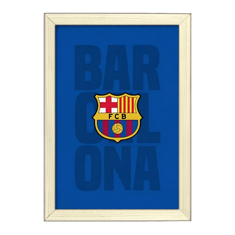 تابلو خندالو طرح بارسلونا (Barcelona) کد F6895