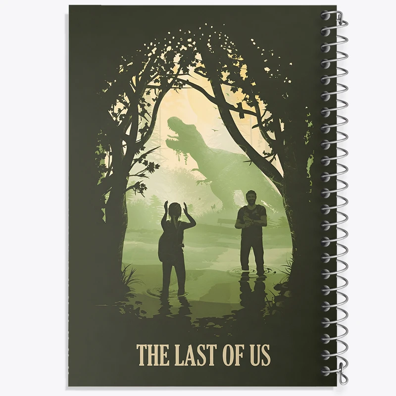دفتر مشق 50 برگ خندالو طرح آخرین بازمانده از ما (The Last Of Us) کد F13593