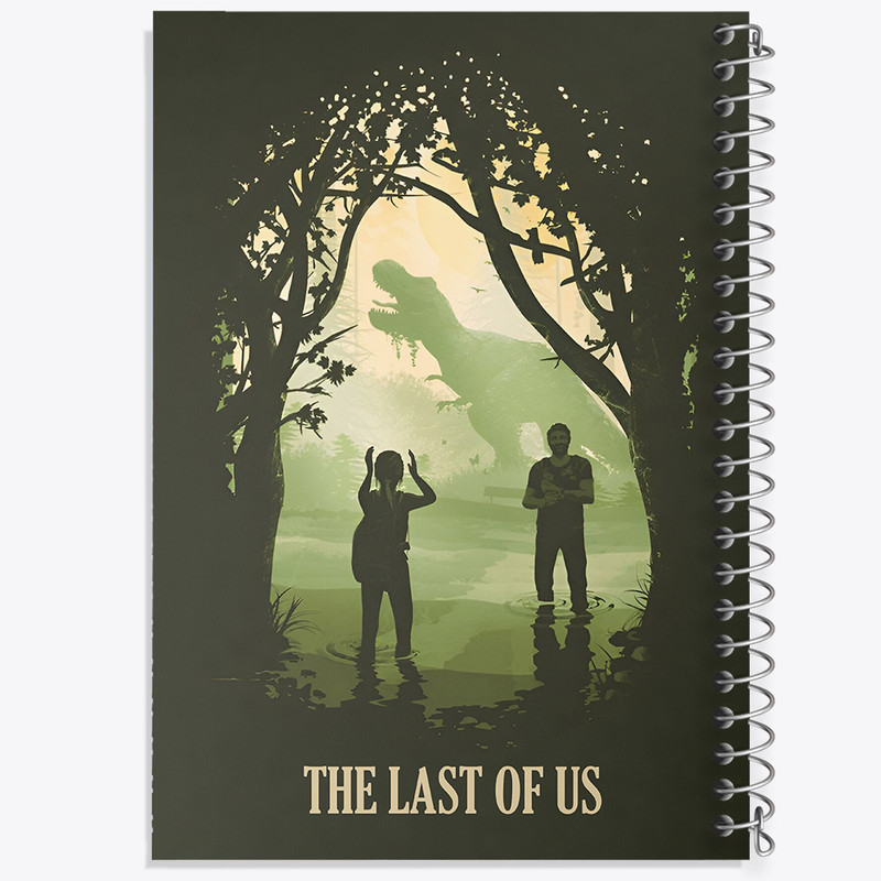 دفتر مشق 50 برگ خندالو طرح آخرین بازمانده از ما (The Last Of Us) کد F13593