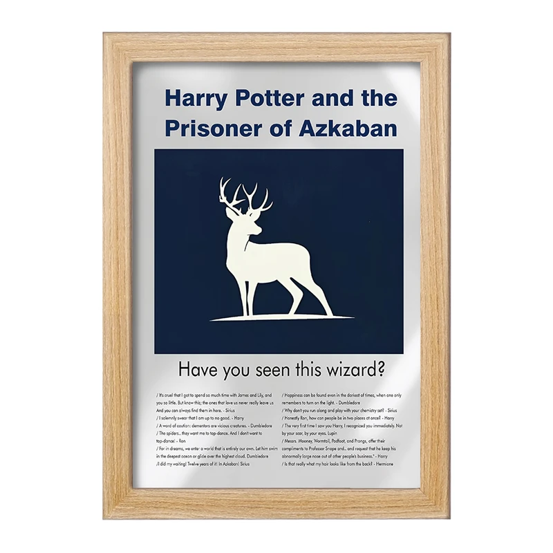 تابلو خندالو طرح هری پاتر (Harry Potter) کد F13817