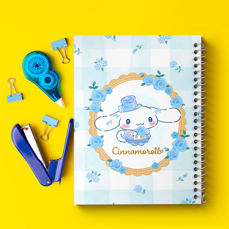 دفتر نقاشی 50 برگ خندالو طرح سینامورول کرومی کد N9006