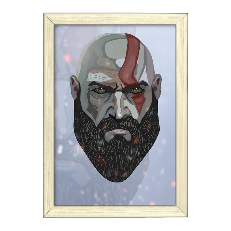 تابلو خندالو طرح بازی گاد آف وار (God Of War) کد F1134