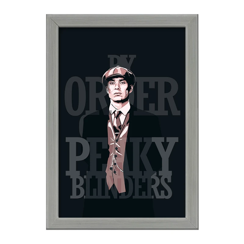 تابلو خندالو طرح پیکی بلایندرز (Peaky Blinders) کد F1620