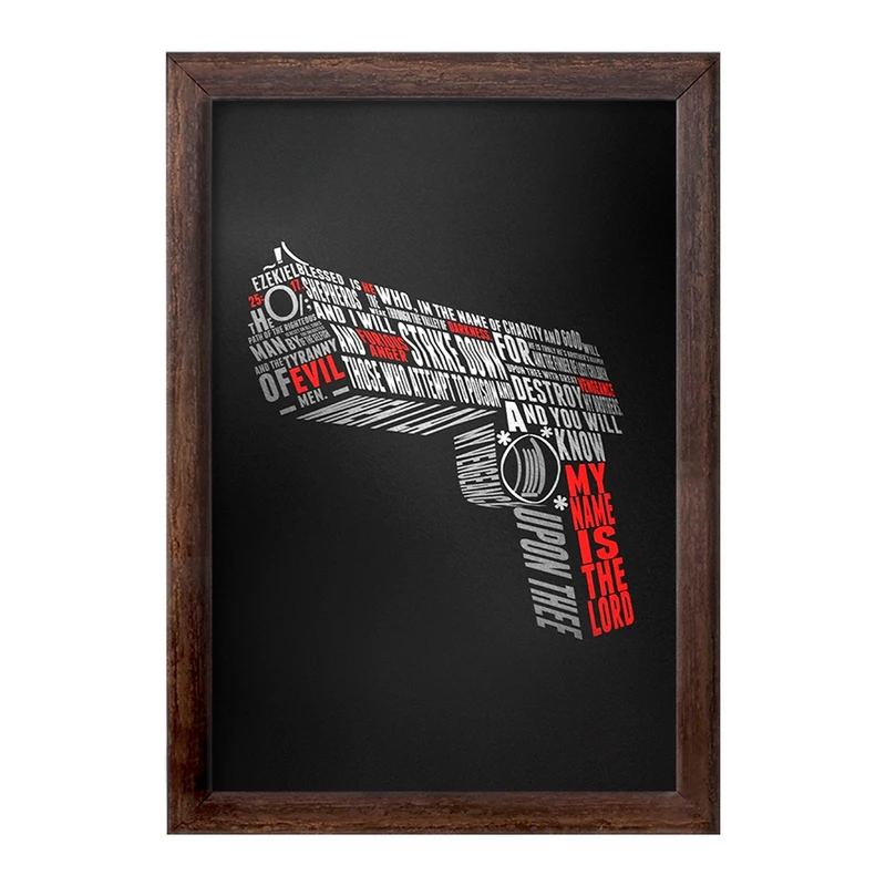 تابلو خندالو طرح سریال پالپ فیکشن Pulp Fiction  کد 13851